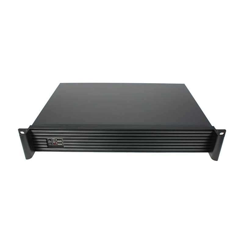 19" inch 1.5U rackmount IPC industrial computer server case short deepth chassis