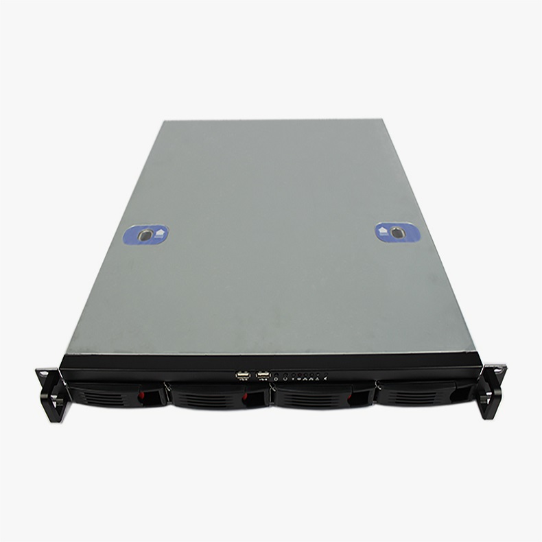 4Bay hot-swap rack mount 1U server case 19inch rack server chassis