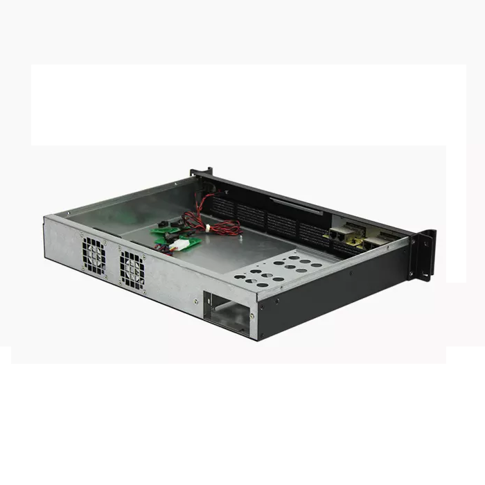 1.5U firewall server chassis with 4 ethernet industrial case