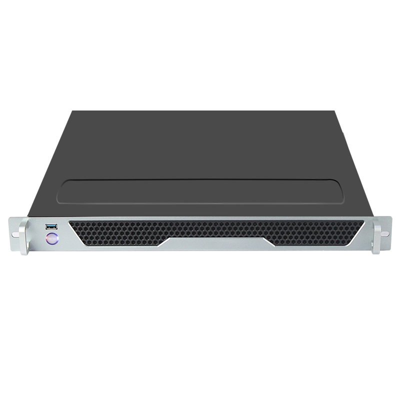 Aluminum panel 19inch server rack mount server chassis for ATX Mother Board for AI application