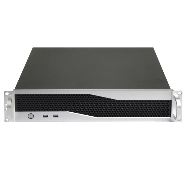 19-inch micro ATX rackmount 2U server case