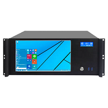 4U chassis with 11.6" LCD touch screen 1366*768 resolution